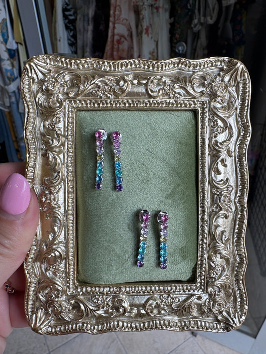 Orecchini in argento 925 - Rainbow