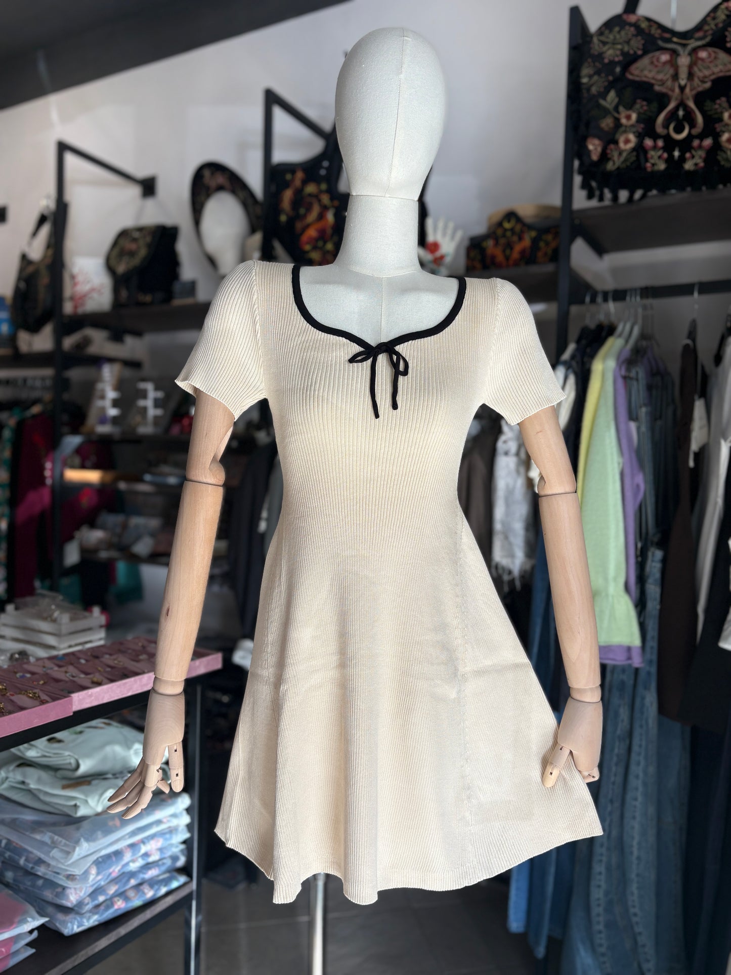 Mini Dress a Costine Juliette in 4 Colori