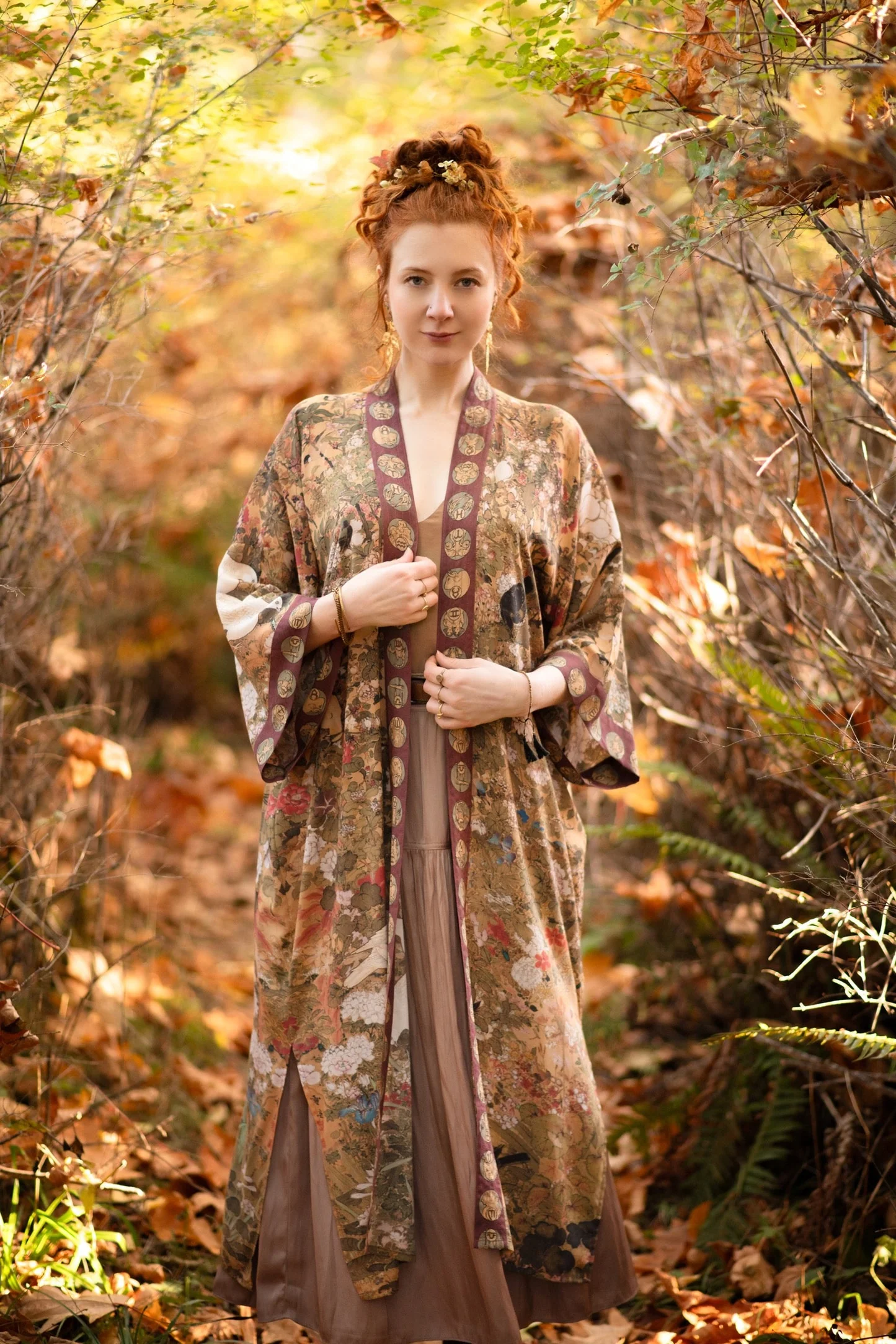 Kimono Lungo Opera Duster: Dream Weaver