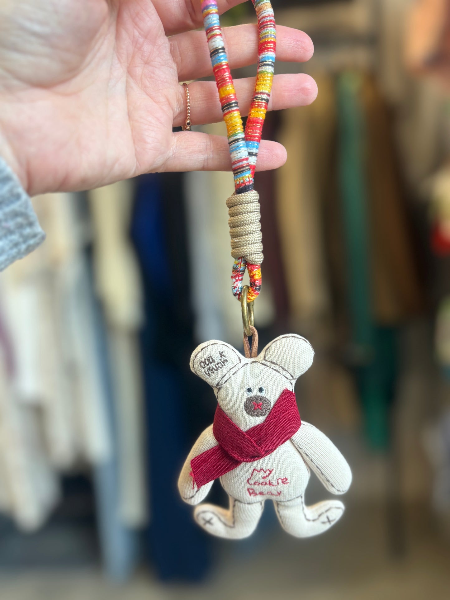 Bag charms animaletti ricamati