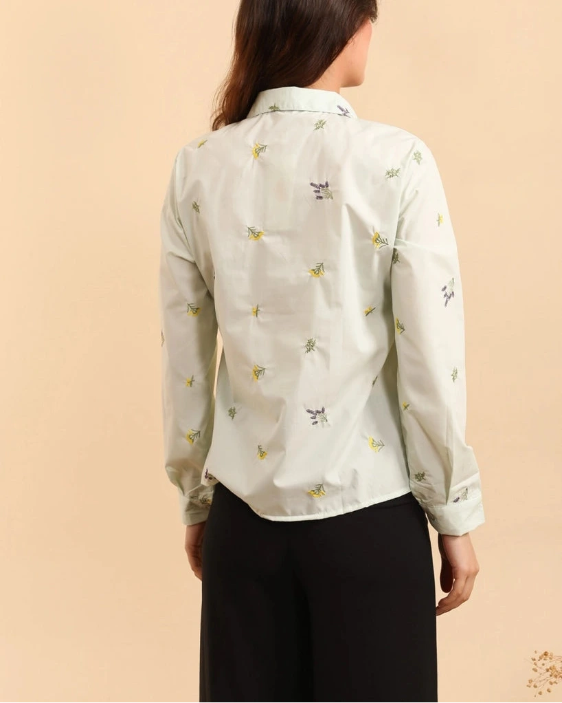 Camicetta in cotone "Sweet Lavender" in 2 colori