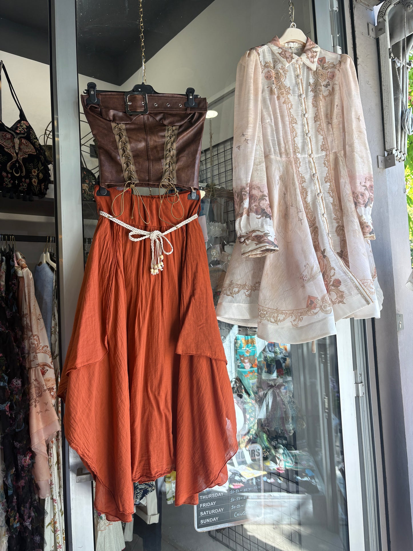 Gonna asimmetrica Gypsy Soul con Cintura - in 6 Colori