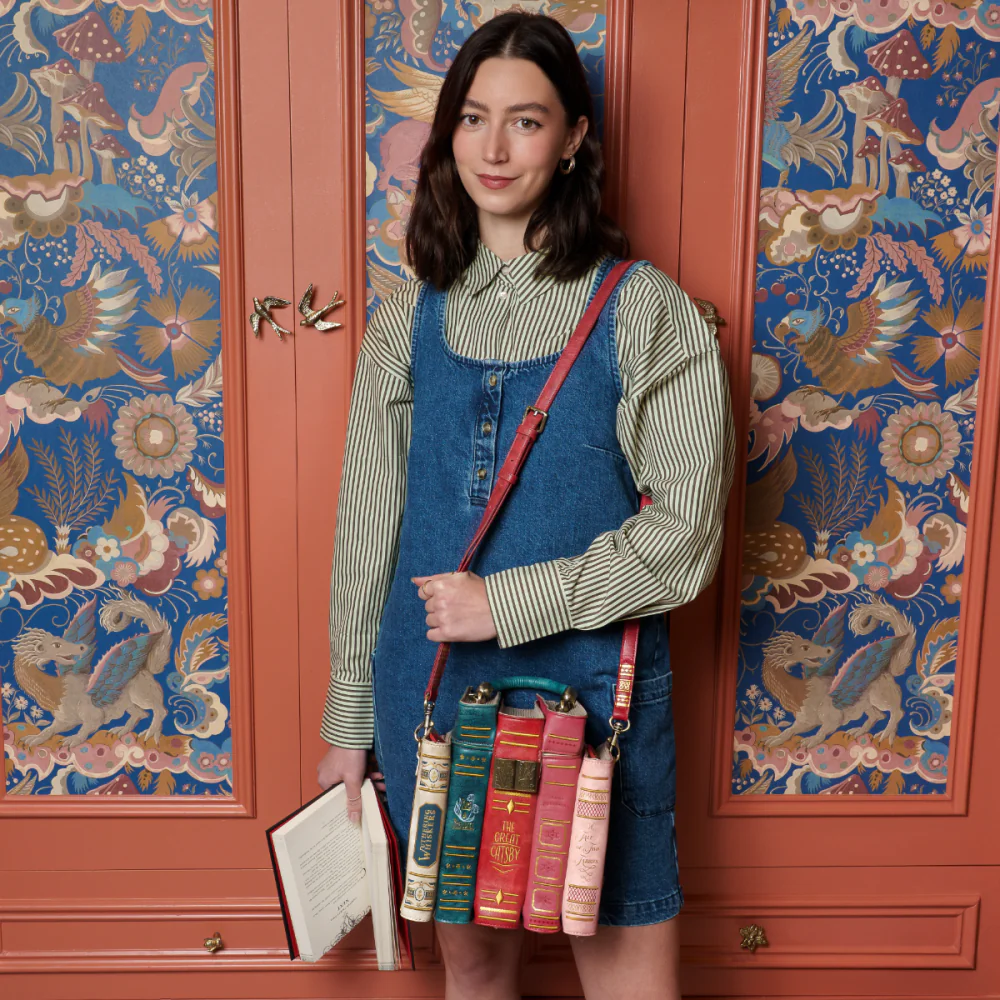 Borsa Vendula London Book Stack Bookshelf Boulevard