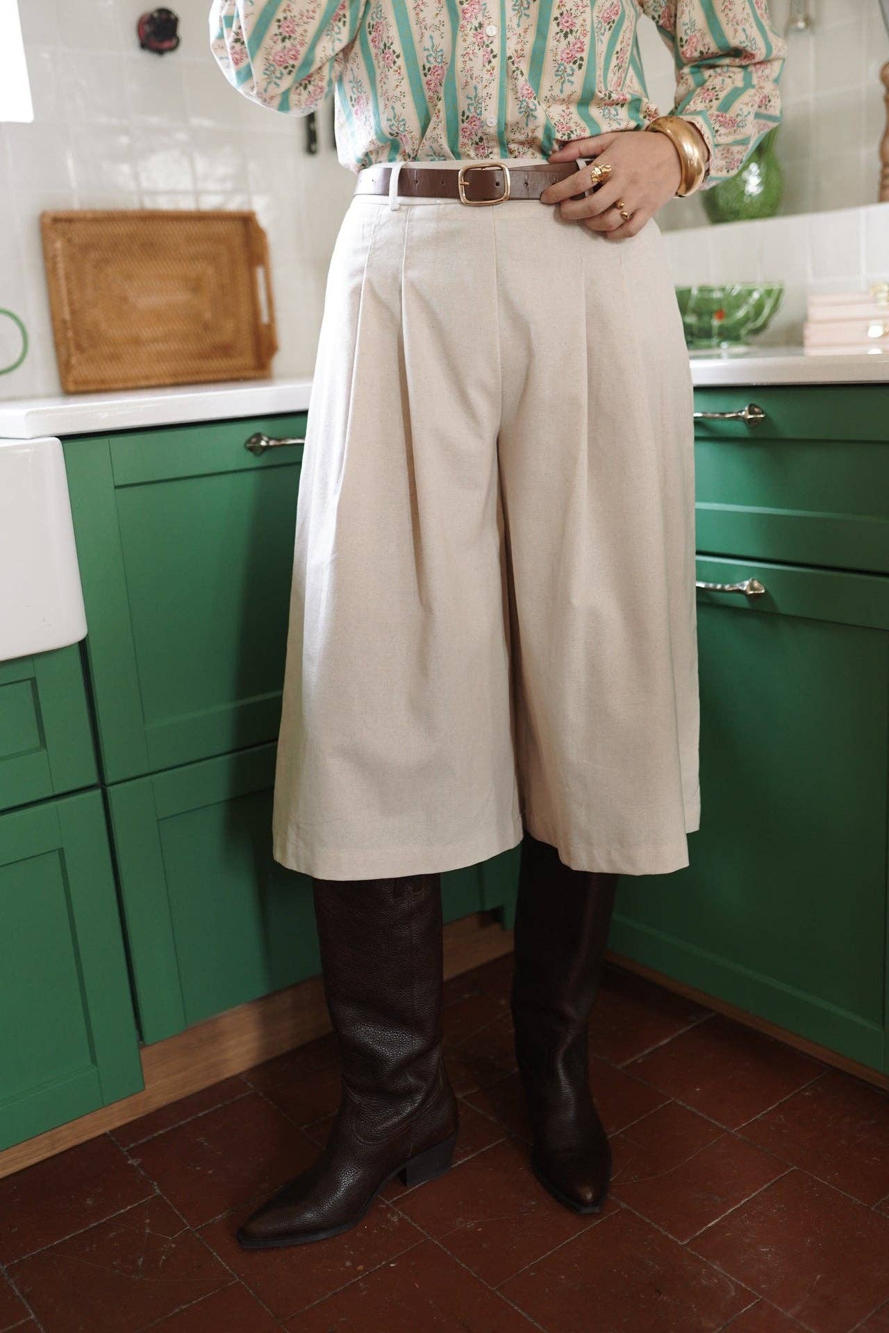 Pantalone Antonin– 100% Cotone con Cintura Inclusa