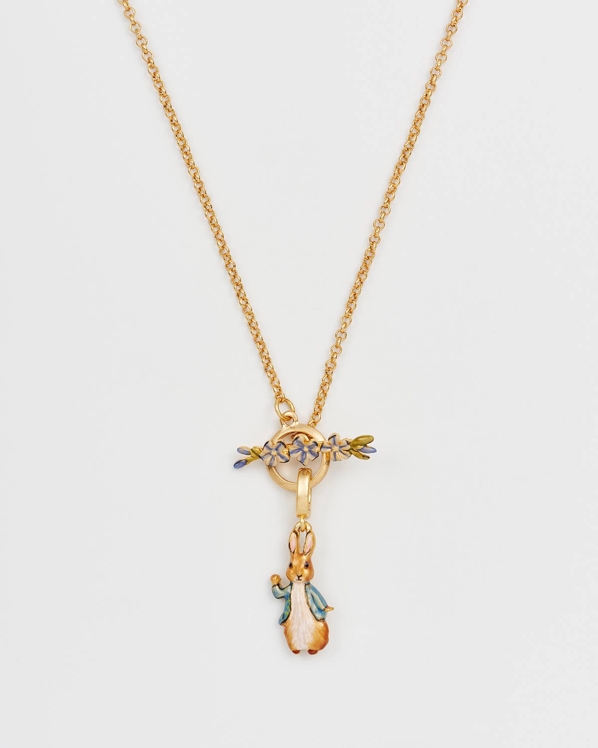 Fable England x Peter Rabbit Collana toggle "Non ti scordar di me"