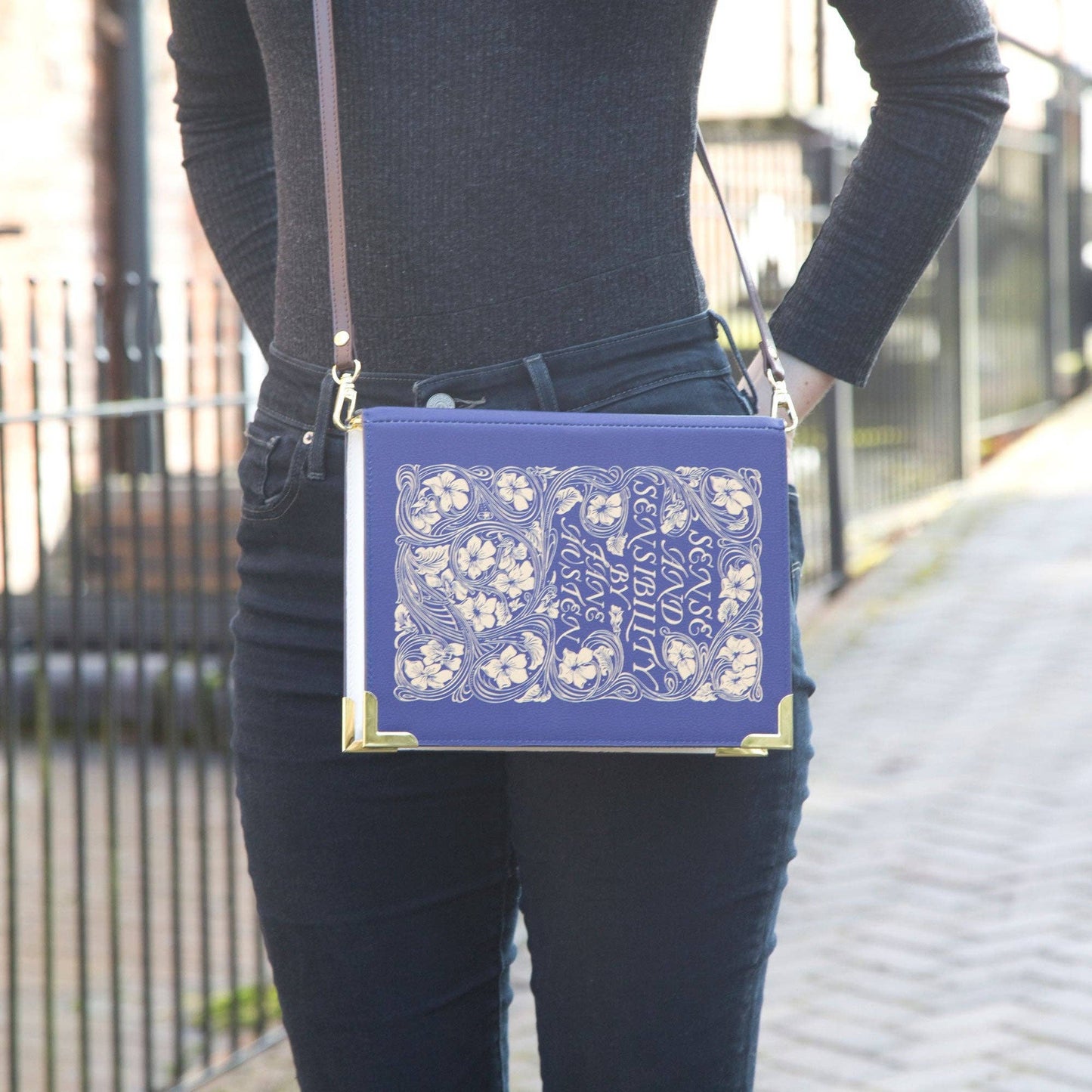 Pochette a tracolla Sense And Sensibility Book: Grande