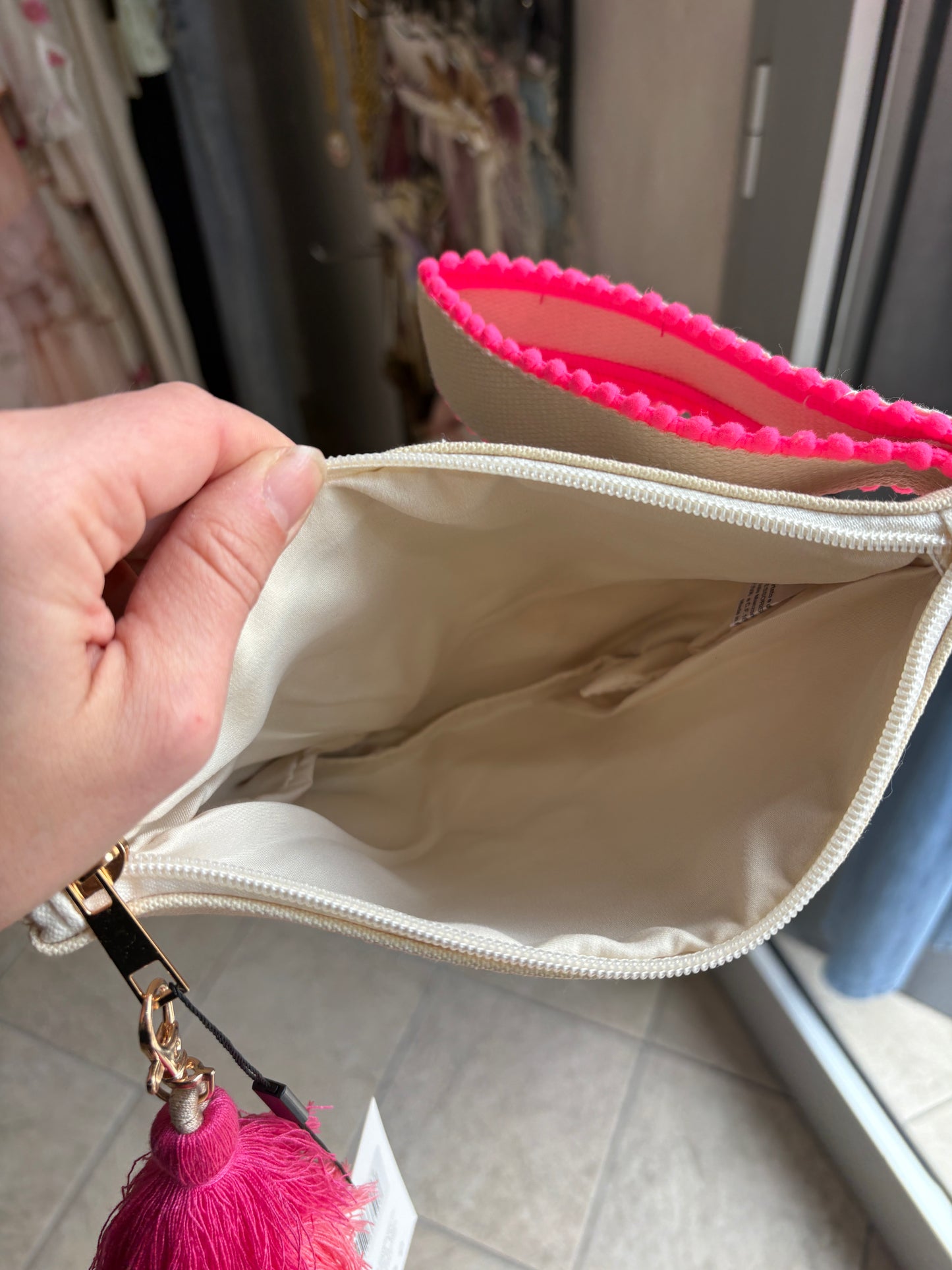 Pochette Boho - Chic con nappe colorate
