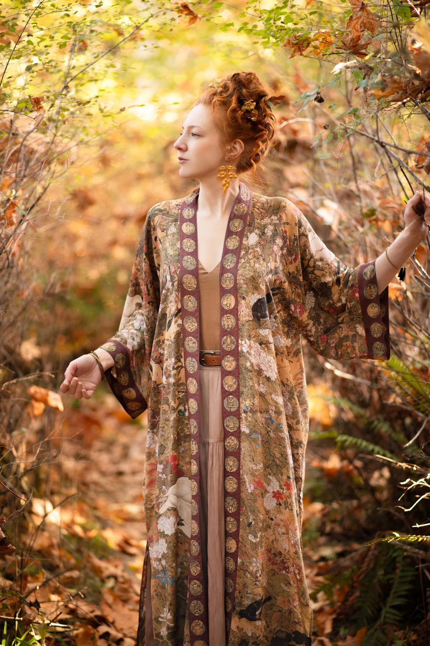 Kimono Lungo Opera Duster: Dream Weaver