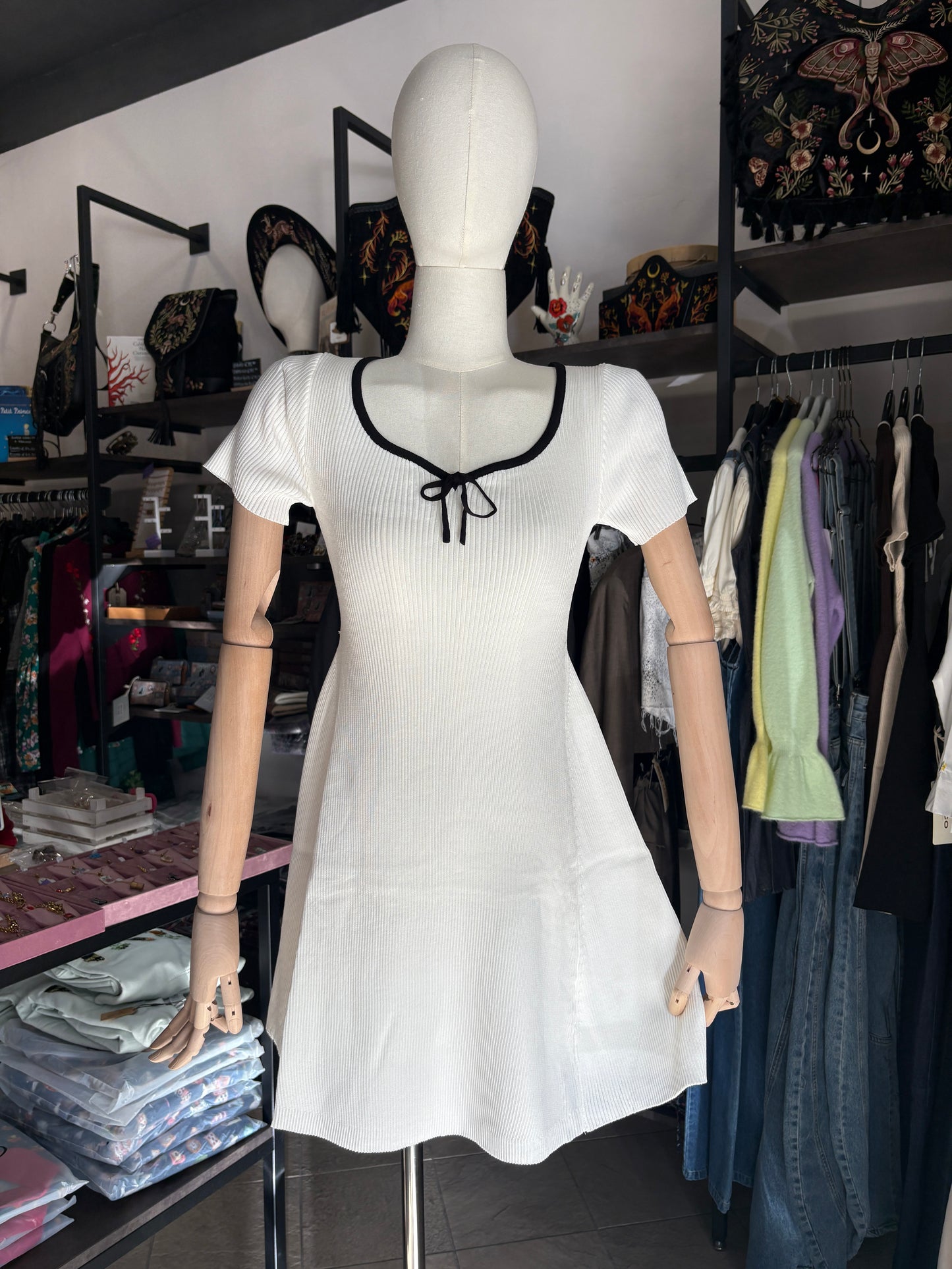 Mini Dress a Costine Juliette in 4 Colori