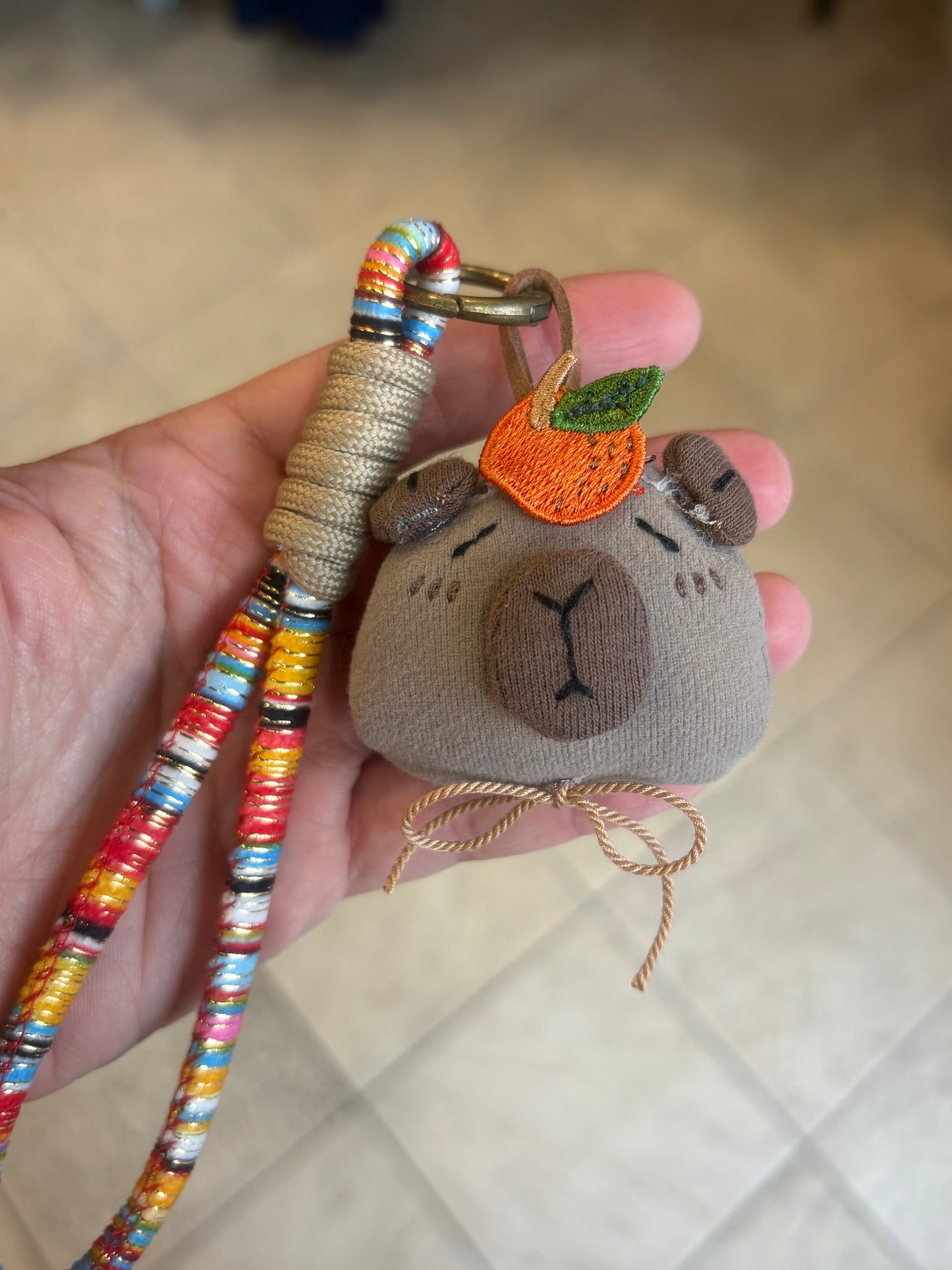 Bag charms animaletti ricamati