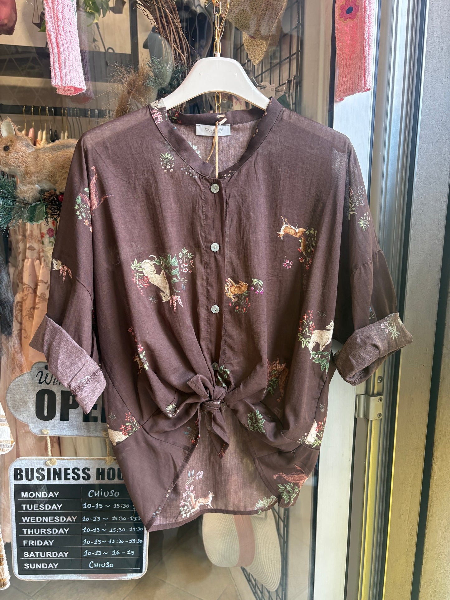 Camicetta "English Meadow" – Leggerezza e Fascino Country