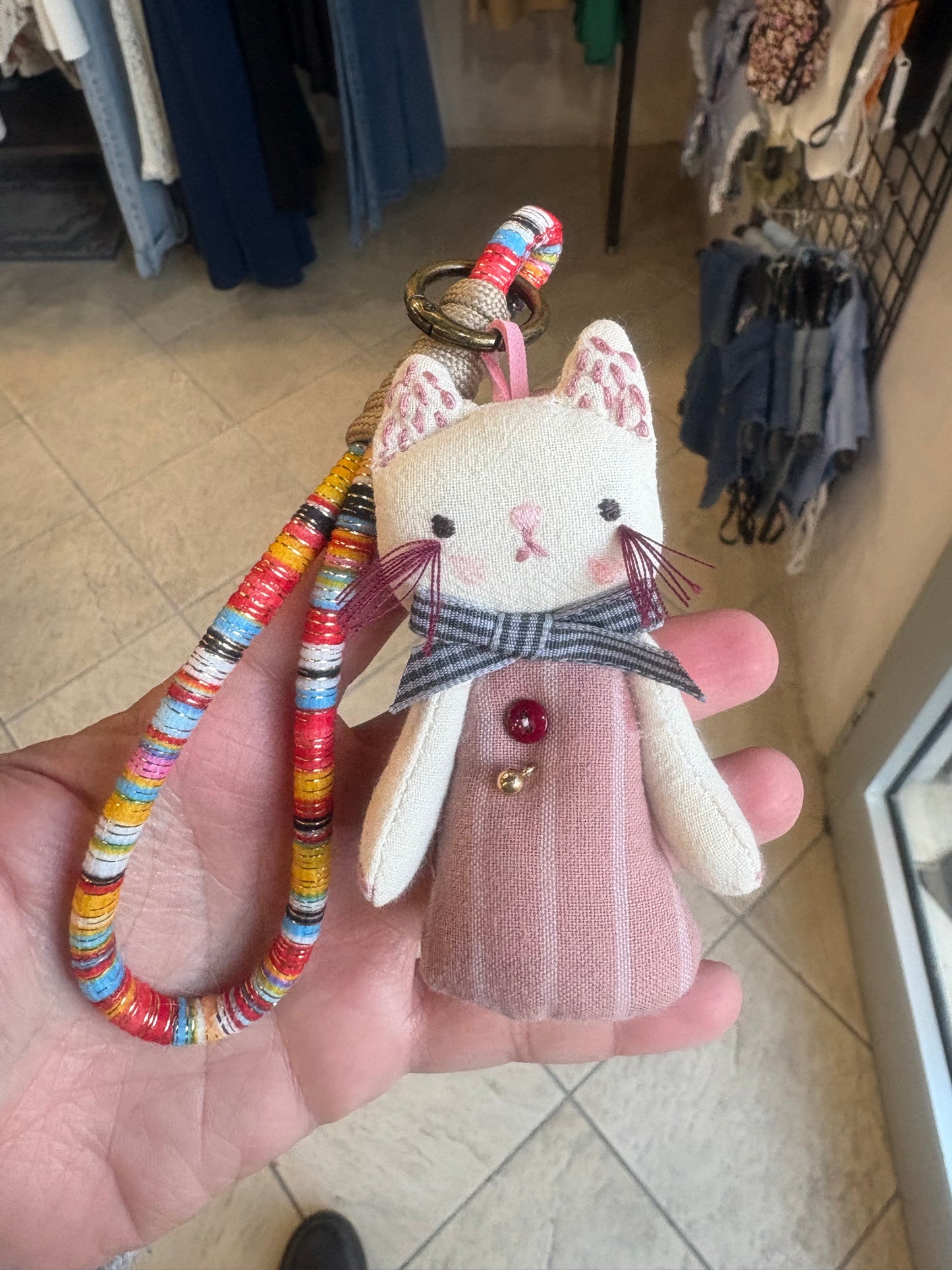 Bag charms animaletti ricamati