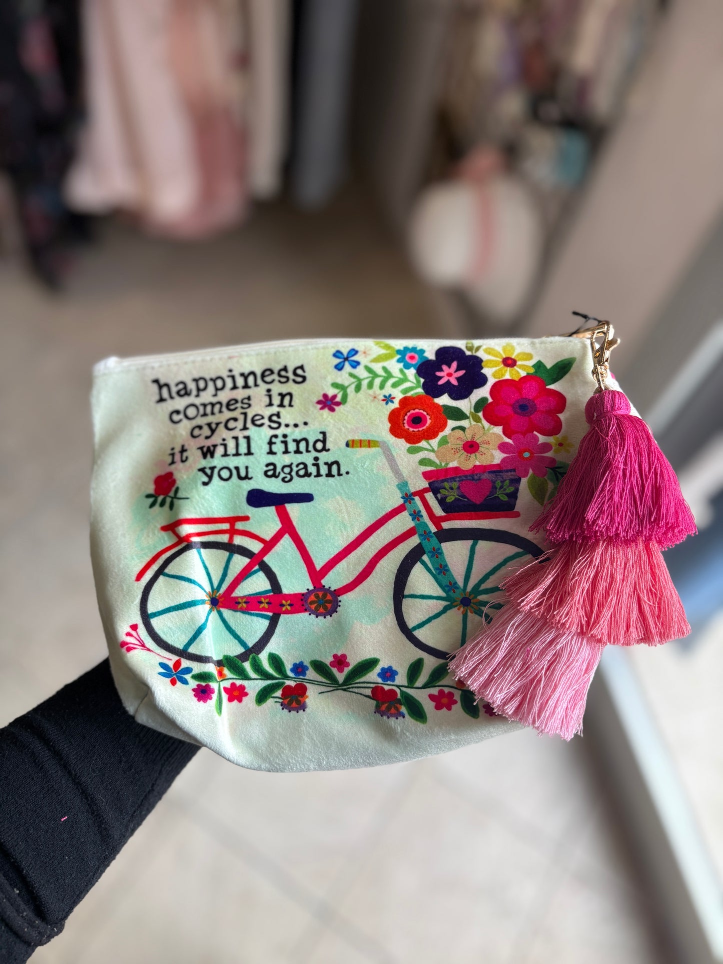 Pochette Boho - Chic con nappe colorate