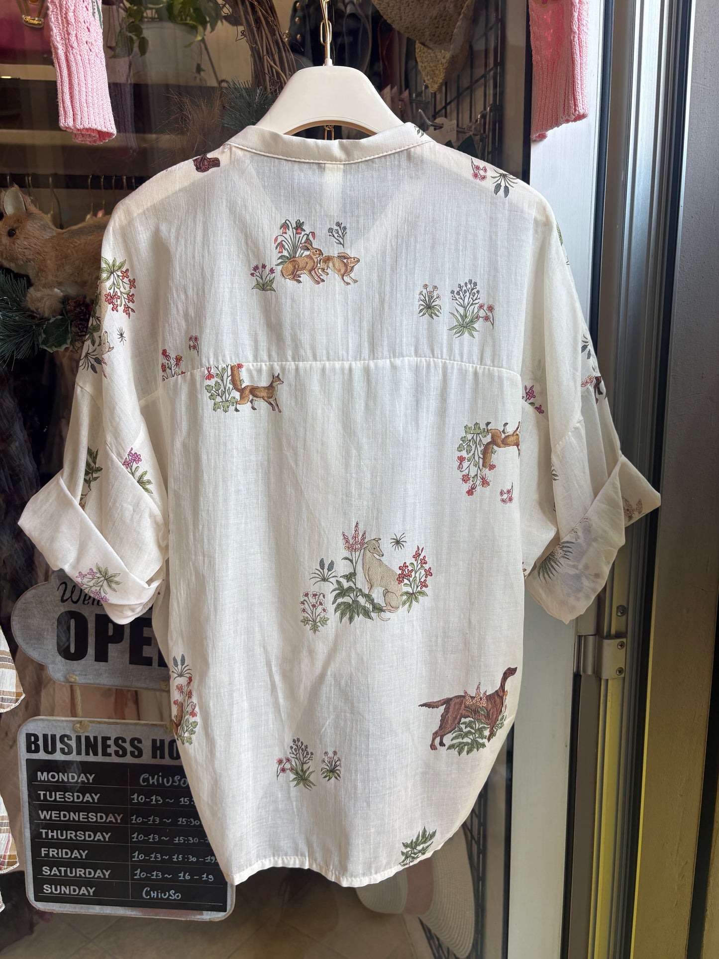 Camicetta "English Meadow" – Leggerezza e Fascino Country