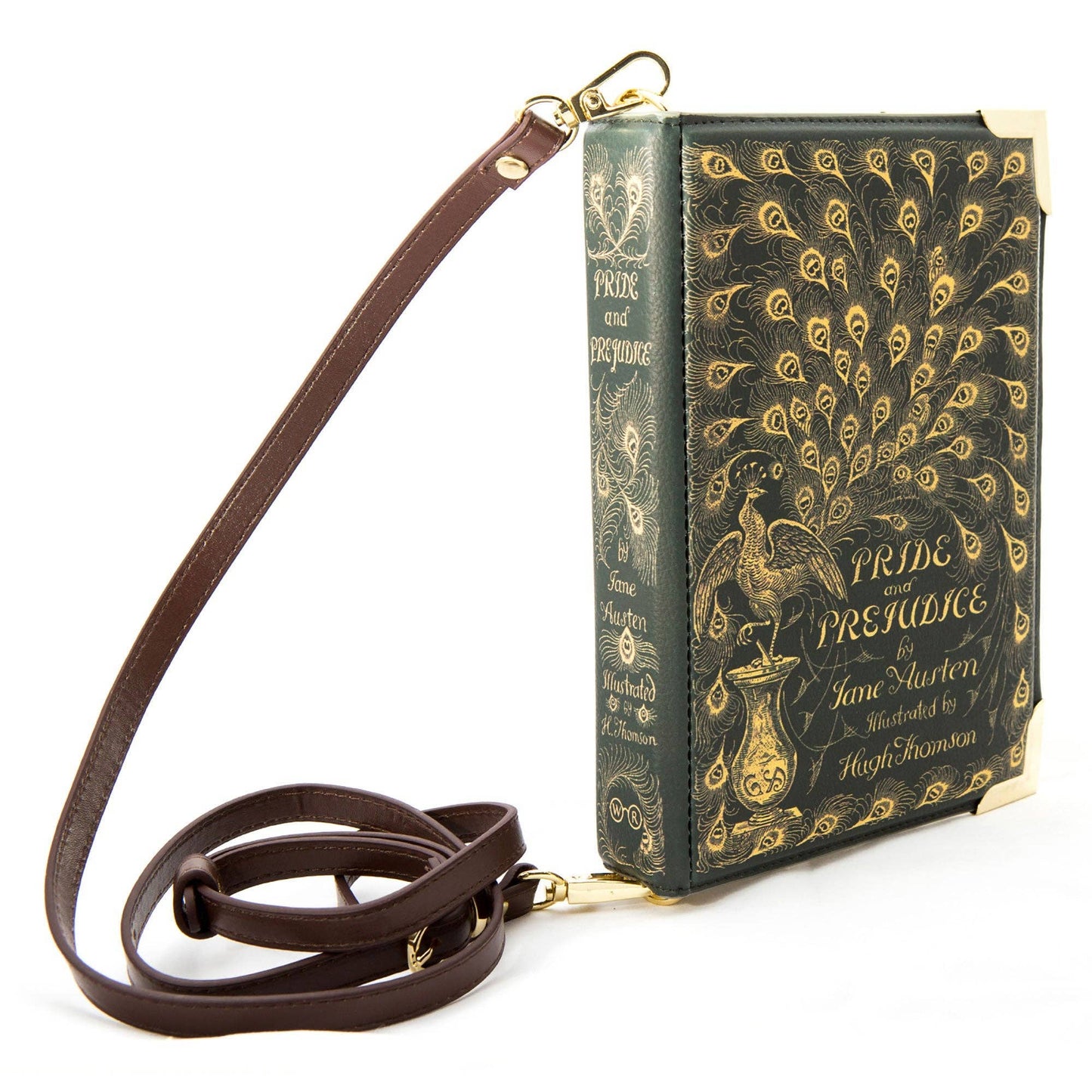 Pochette a tracolla Pride And Prejudice Green Book: Grande