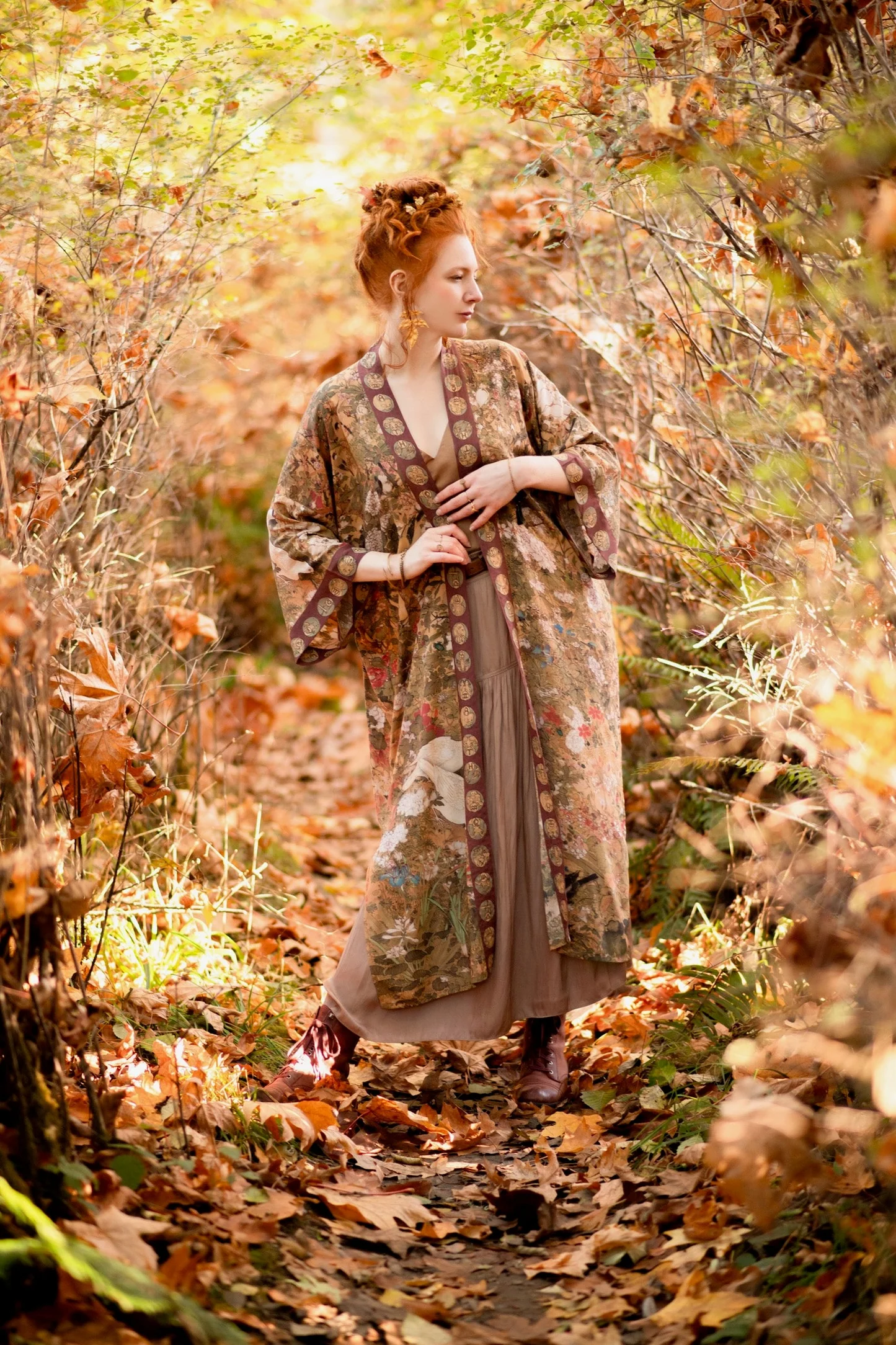 Kimono Lungo Opera Duster: Dream Weaver