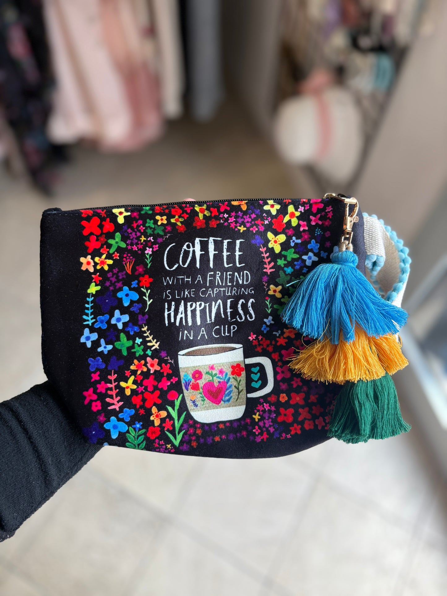 Pochette Boho - Chic con nappe colorate