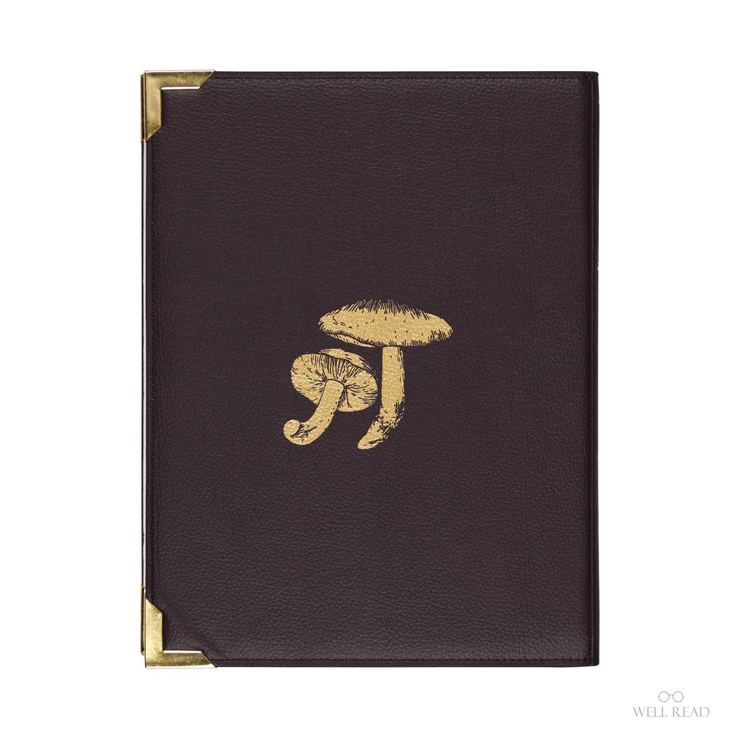 Borsa libro a tracolla I Segreti della Foresta in Lussuosa Finitura Dorata: Grande