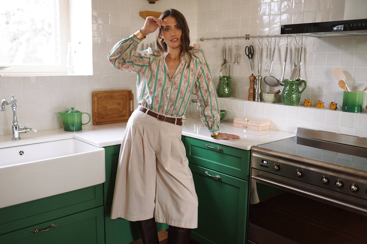 Pantalone Antonin– 100% Cotone con Cintura Inclusa