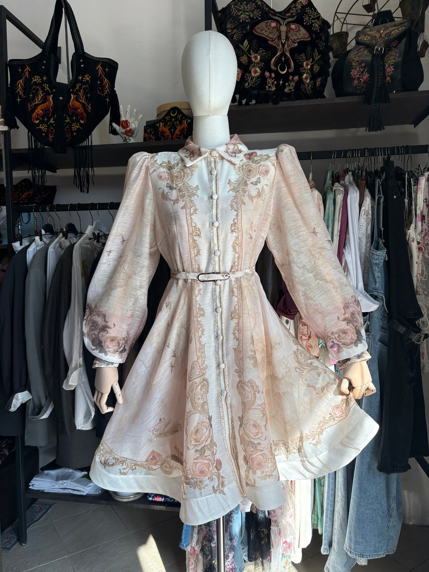 Sepia Reverie Dress