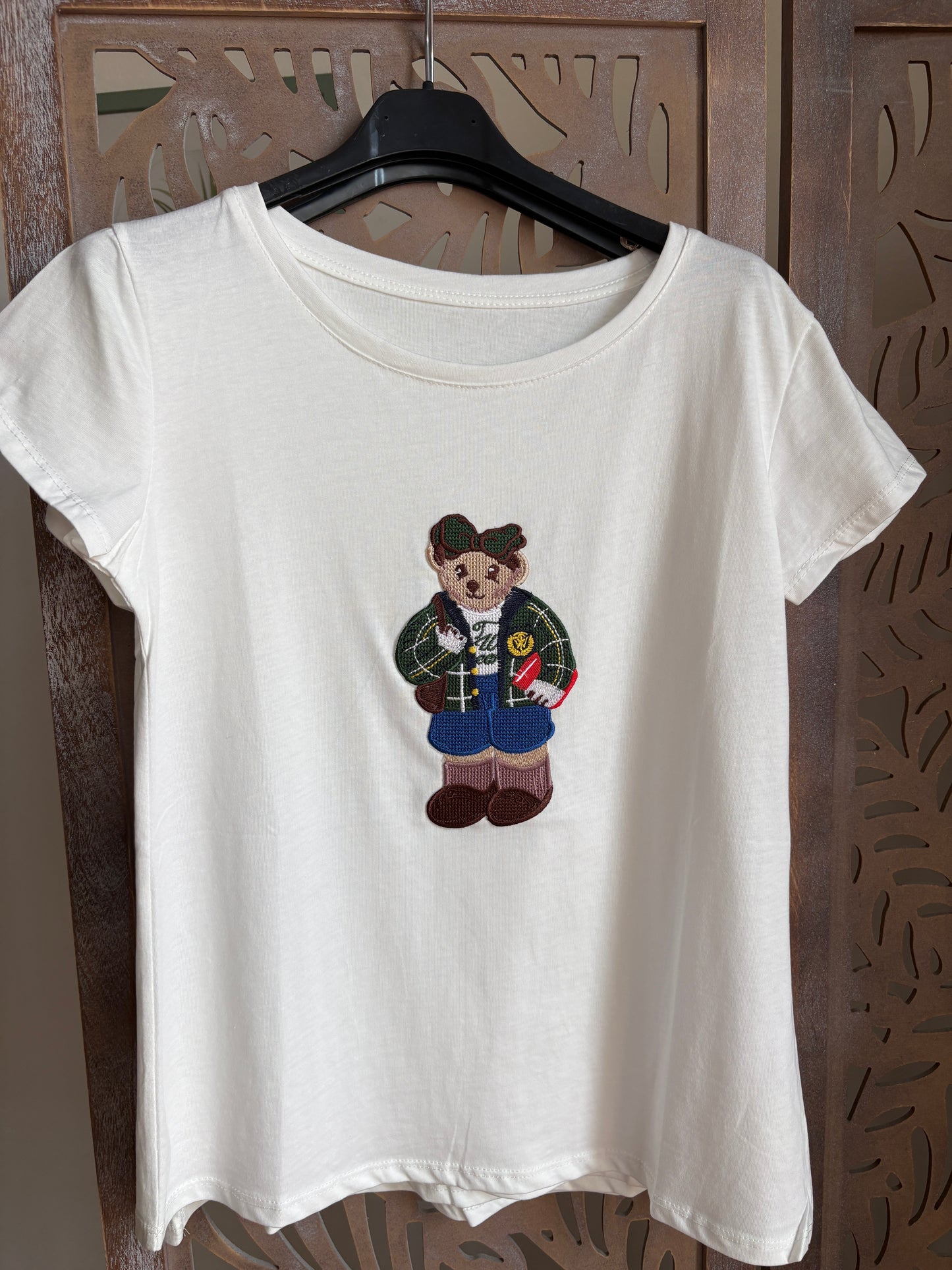 T-Shirt in cotone Academic Teddy - in 4 Fantasie