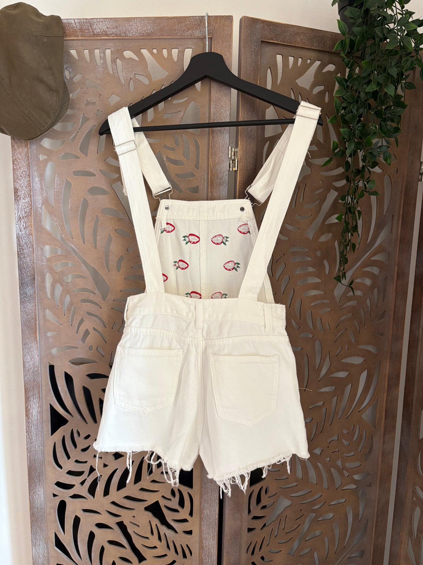 Salopette in cotone con shorts in 6 fantasie