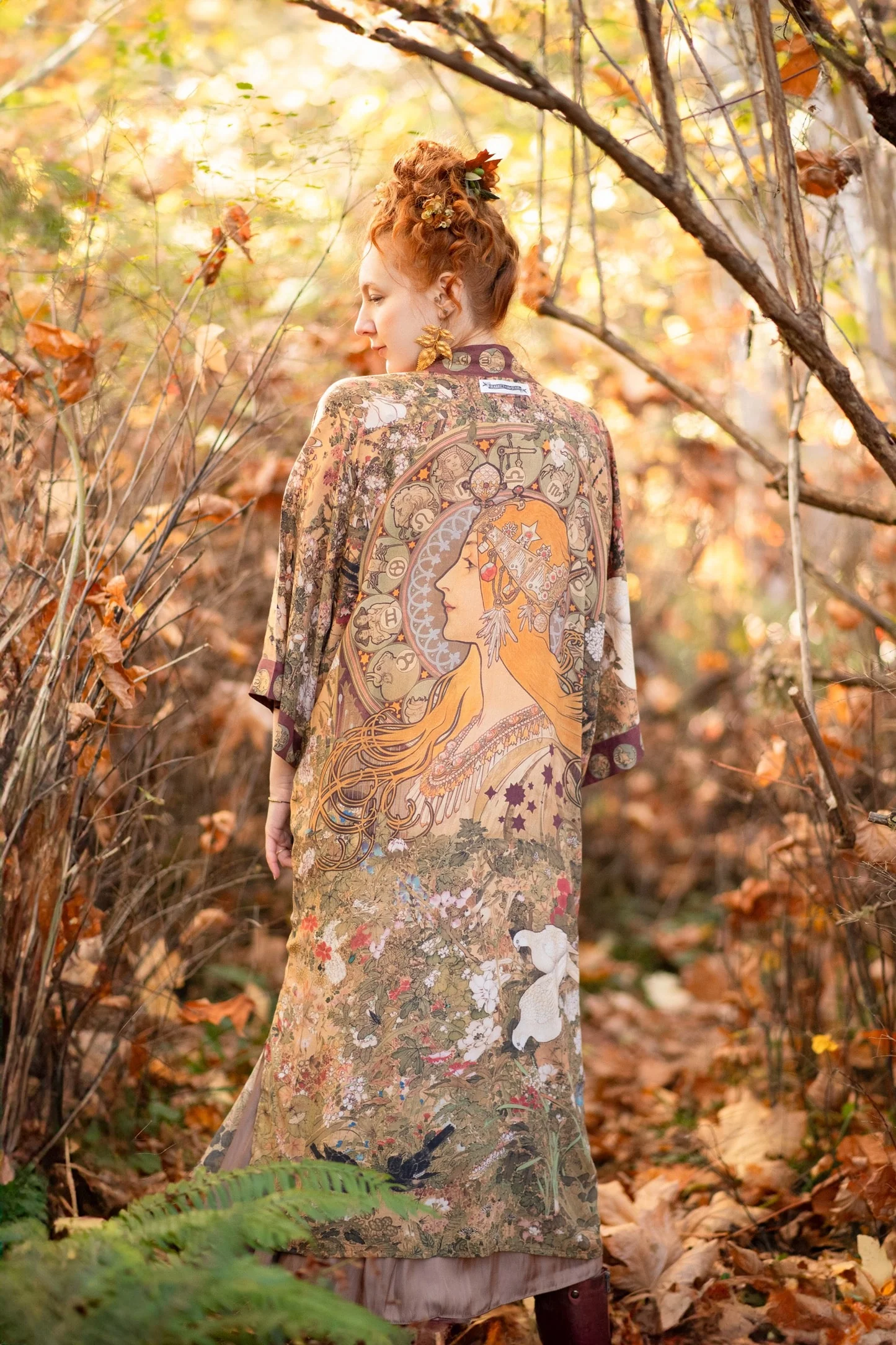 Kimono Lungo Opera Duster: Dream Weaver