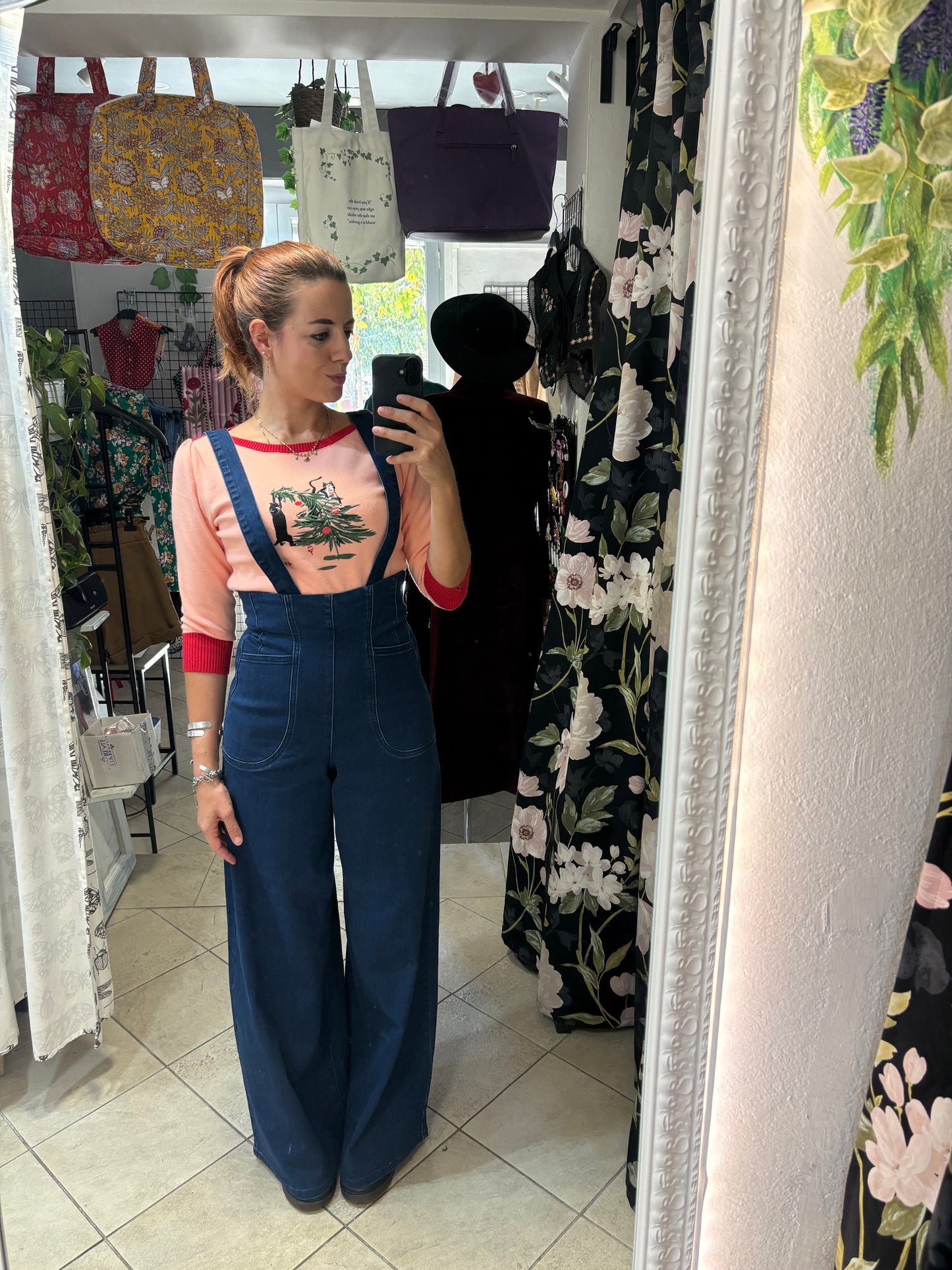 Maglione natalizio inglese retró Kiki Puuurfect