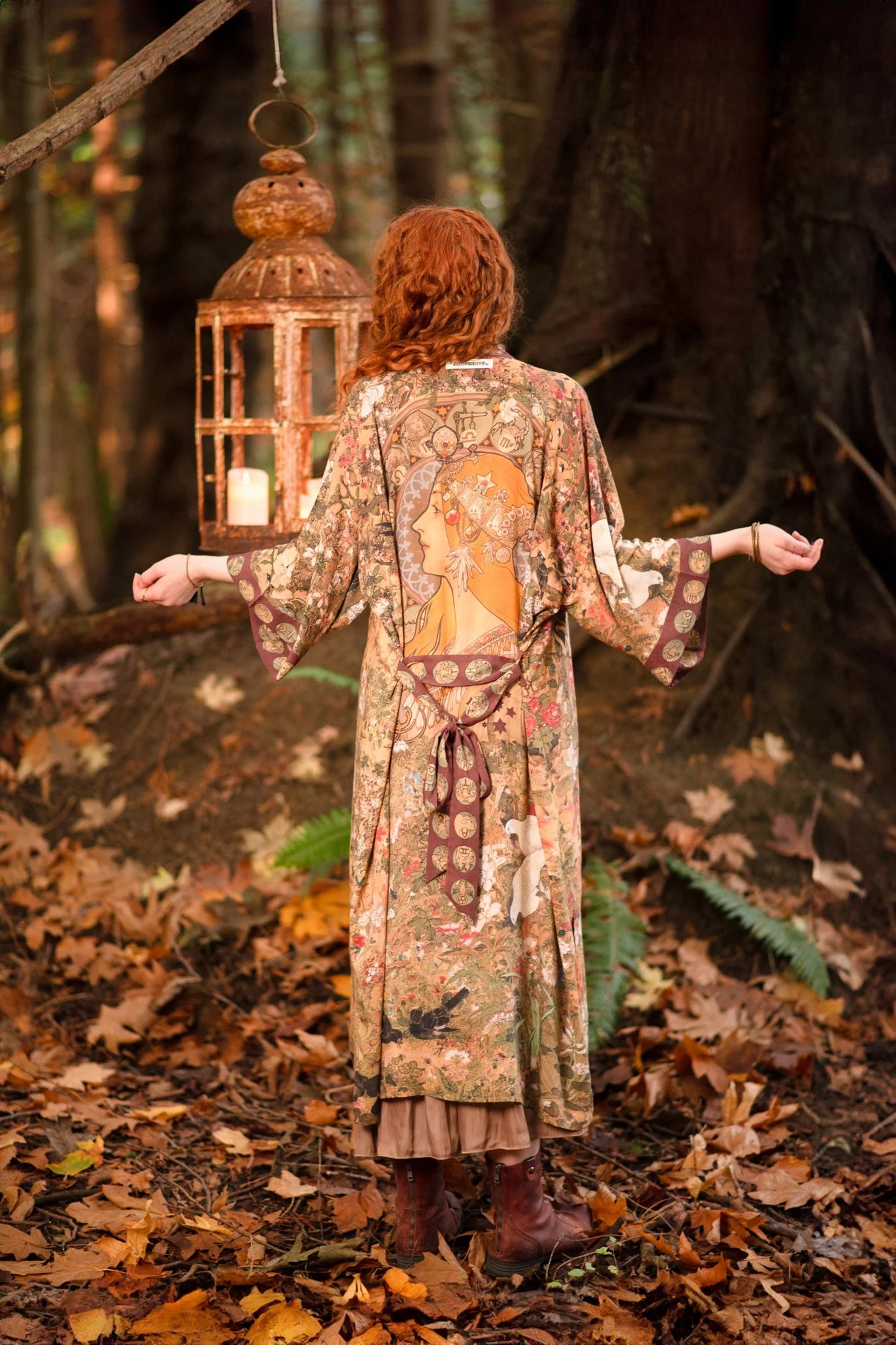 Kimono Lungo Opera Duster: Dream Weaver