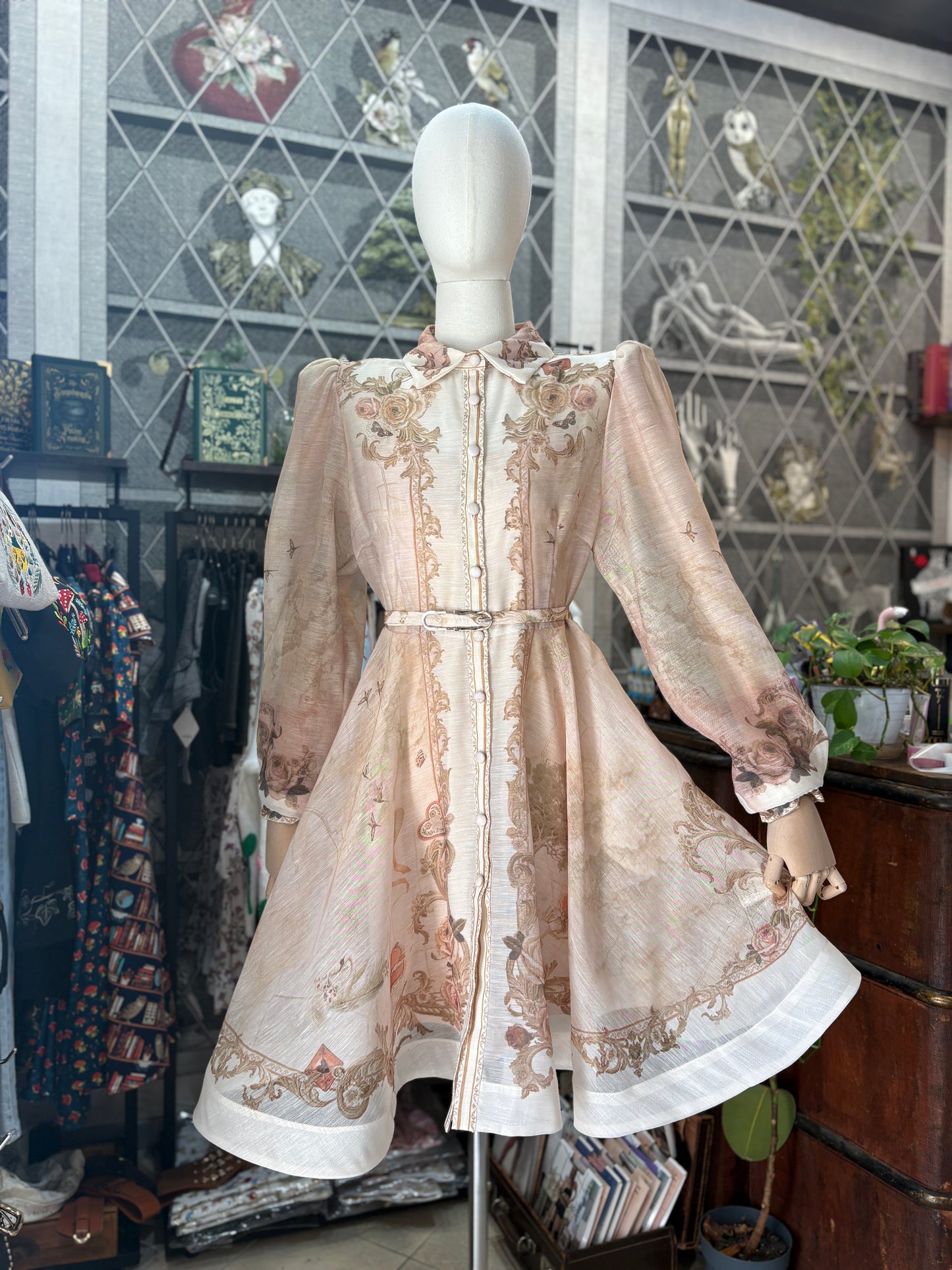 Sepia Reverie Dress