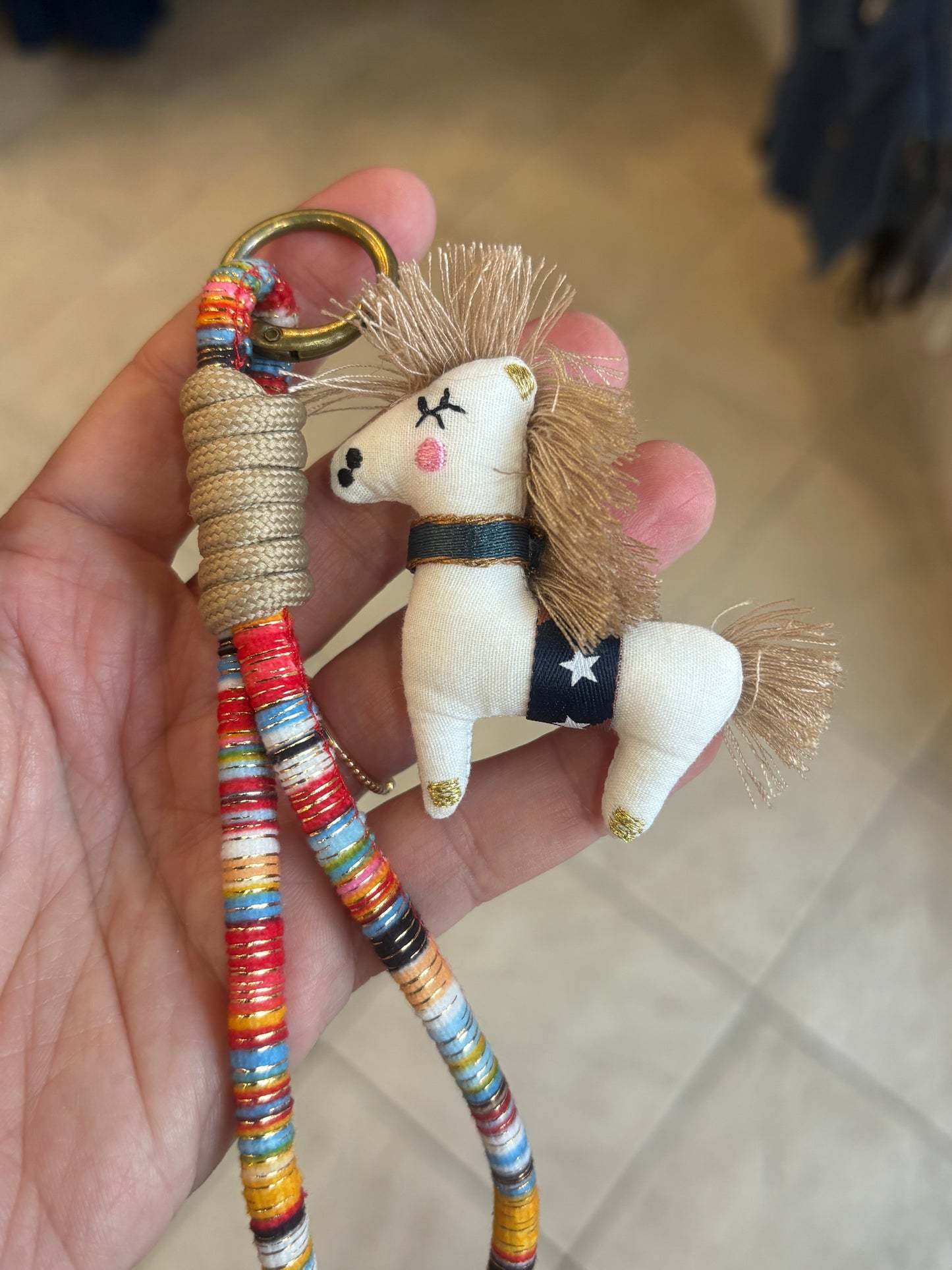 Bag charms animaletti ricamati