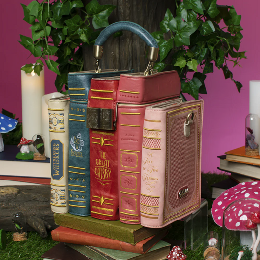 Borsa Vendula London Book Stack Bookshelf Boulevard