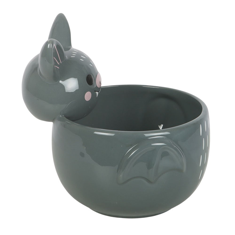 Ciotola Grande in Ceramica Cute Bat