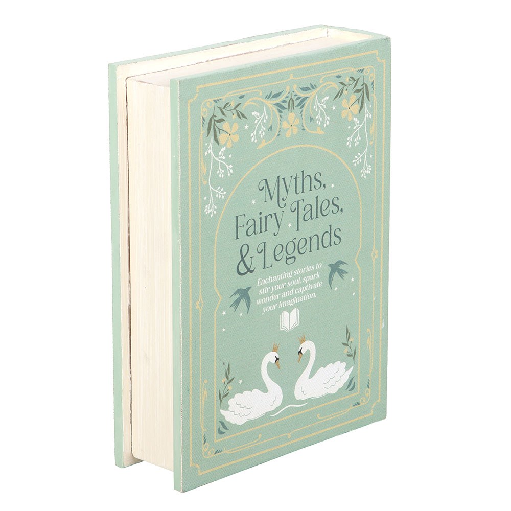 Scatola Portaoggetti Segreta a forma di Libro Vintage "Green Book"