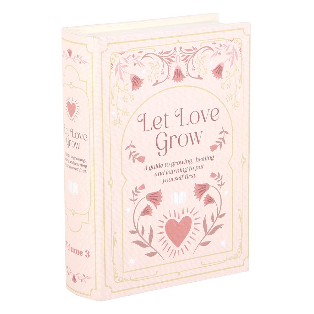 Scatola Portaoggetti a Forma di Libro Rosa – Collezione "The Book Club"