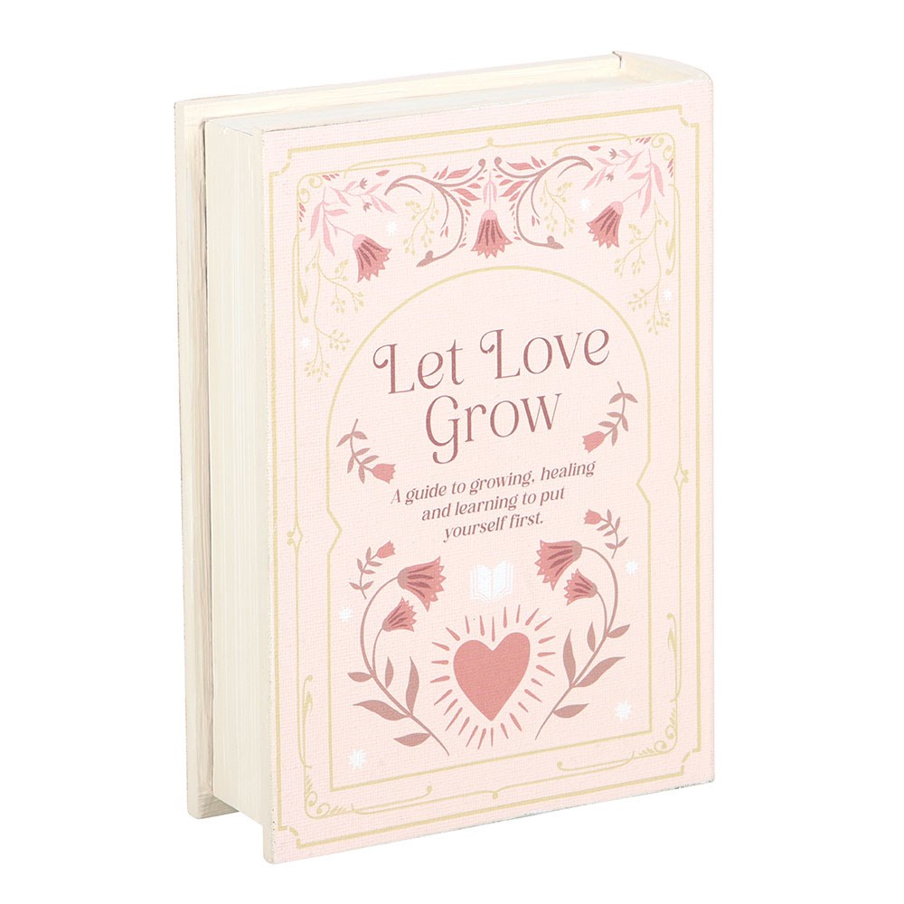 Scatola Portaoggetti a Forma di Libro Rosa – Collezione "The Book Club"