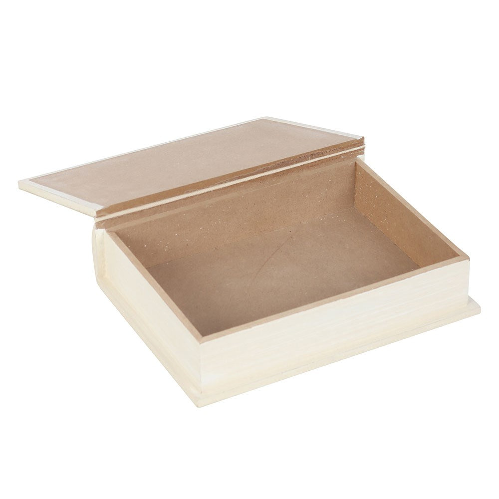 Scatola Portaoggetti Segreta a forma di Libro "White & Gold Book"