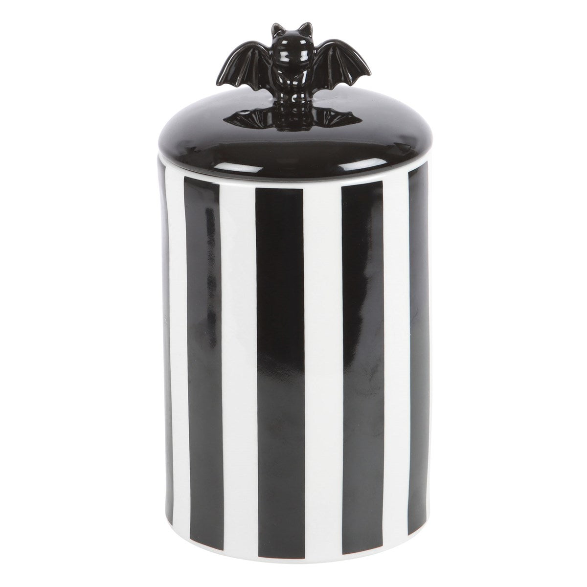 PREORDINE (In Arrivo dal 21 Luglio) Barattolo in Ceramica con Pipistrello "Striped Bat"