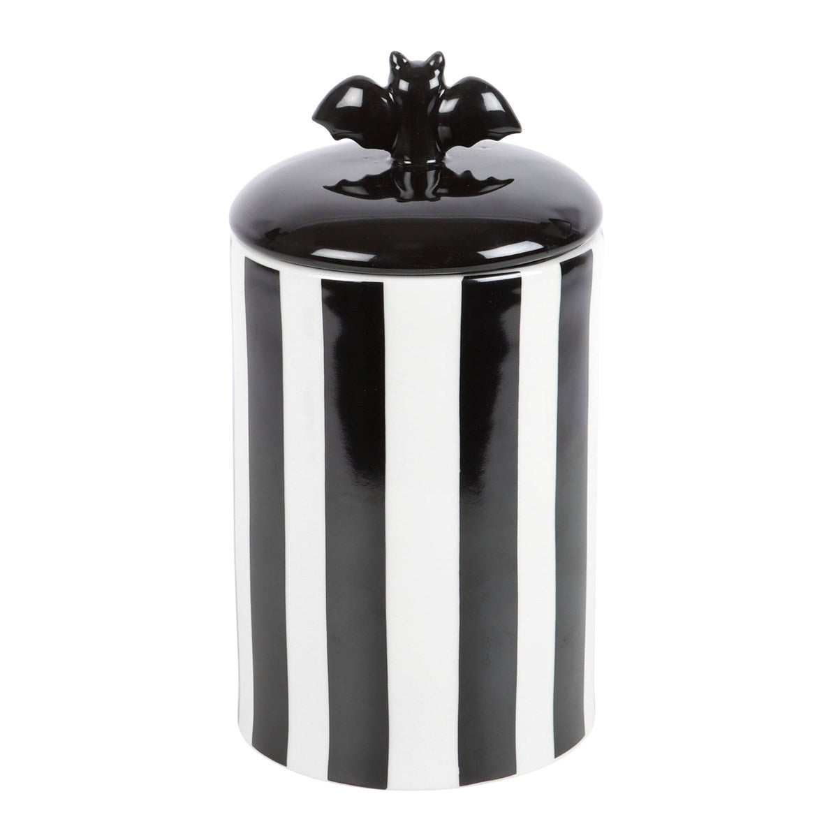 PREORDINE (In Arrivo dal 21 Luglio) Barattolo in Ceramica con Pipistrello "Striped Bat"