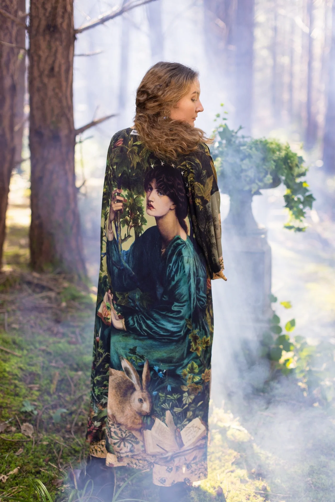 Kimono Lungo Opera Duster: Bella Notte