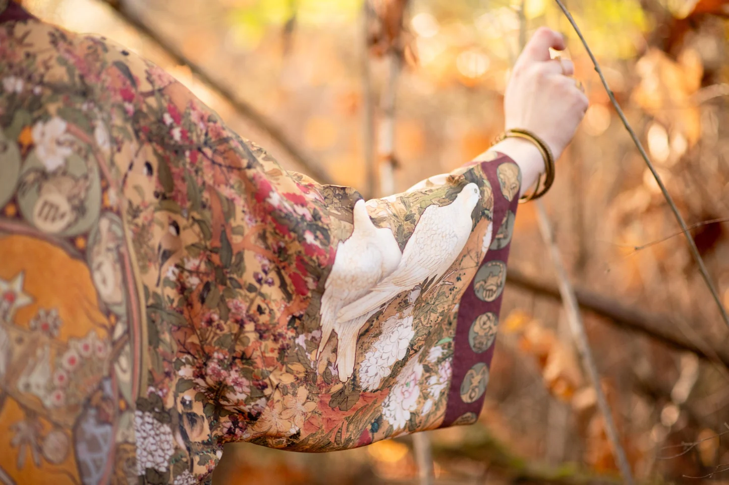 Kimono Lungo Opera Duster: Dream Weaver