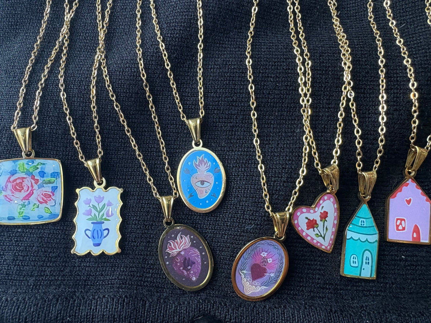 Collane smaltate Enamel Chic