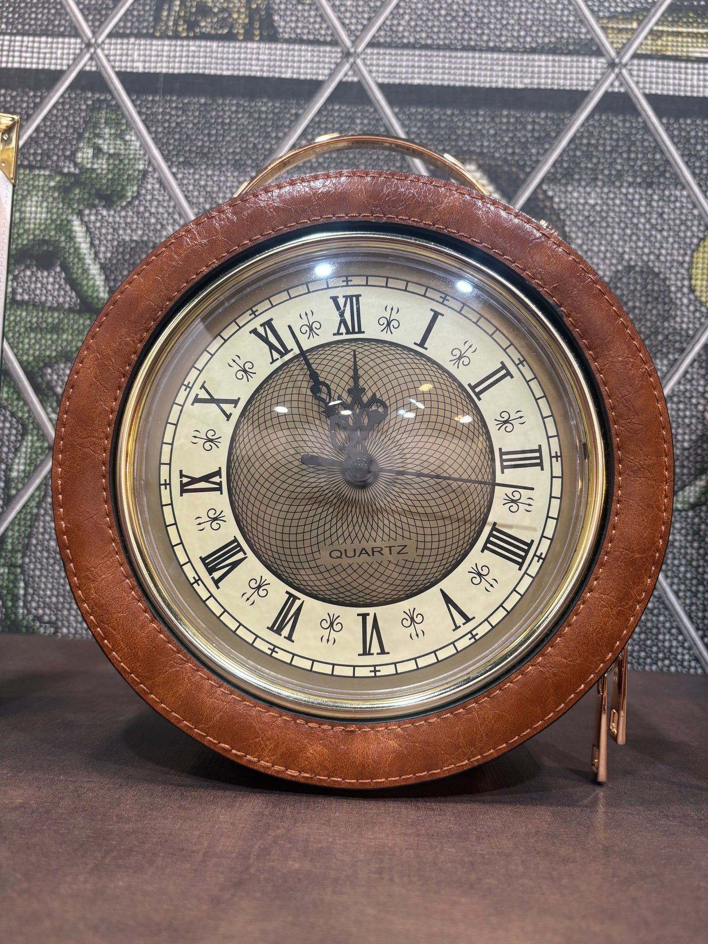 Borsa orologio steampunk con tracolla in 2 colori