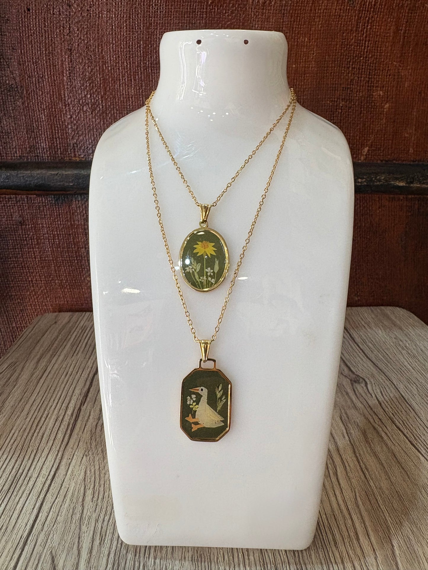 Collane Vintage French Inspired - Green