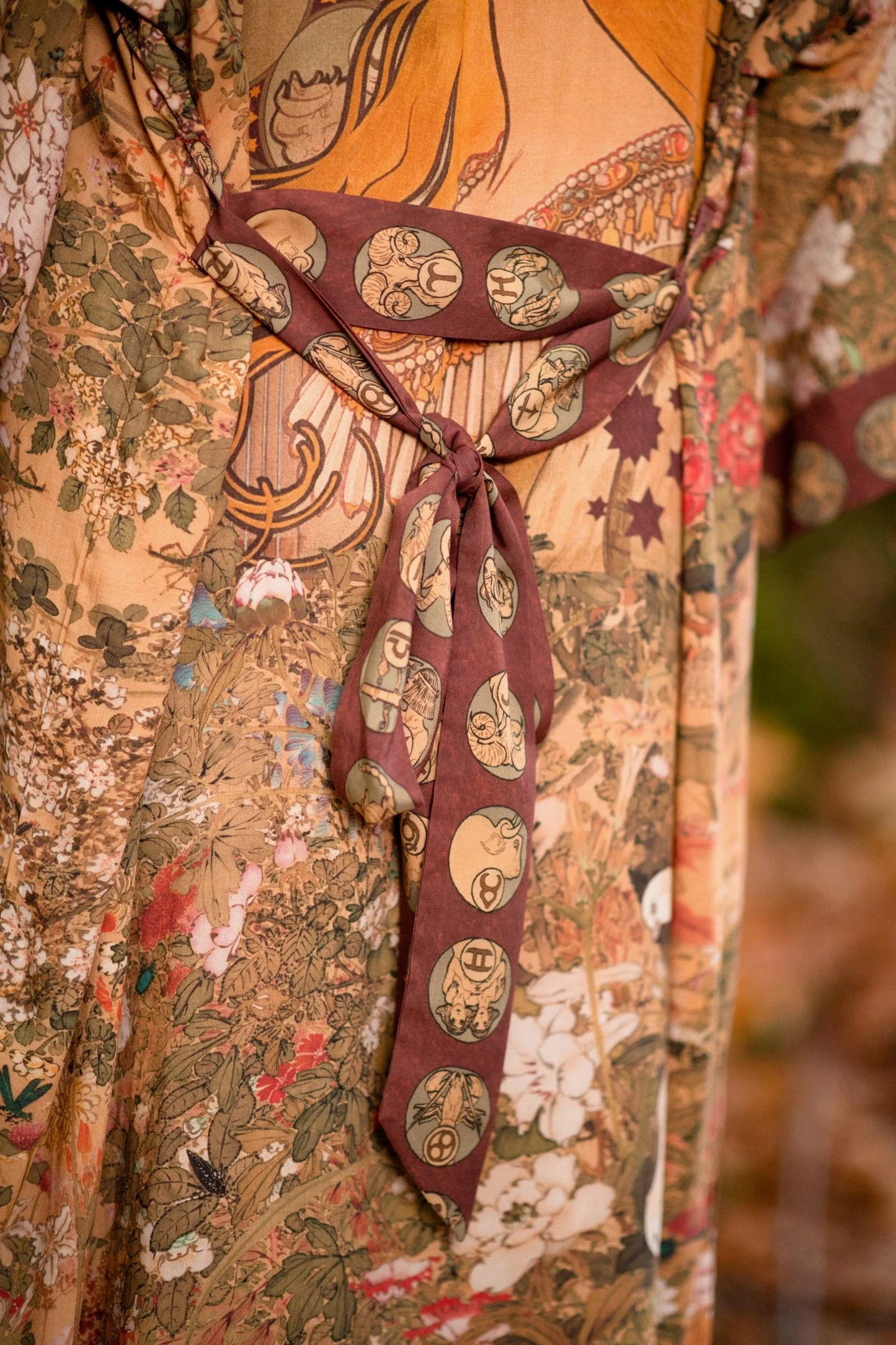 Kimono Lungo Opera Duster: Dream Weaver