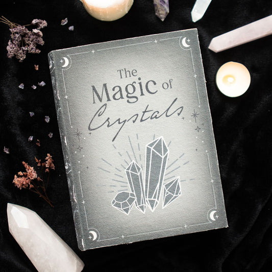 Scatola libro portaoggetti La Magia dei Cristalli