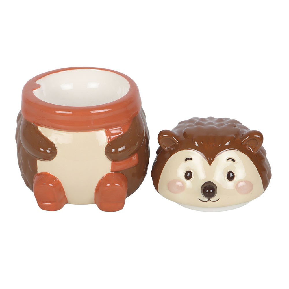 Bruciatore d'Essenze in Ceramica Riccio – "Hazel Hedgehog" Oil Burner