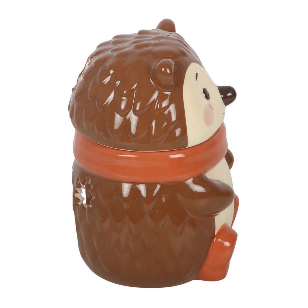 Bruciatore d'Essenze in Ceramica Riccio – "Hazel Hedgehog" Oil Burner
