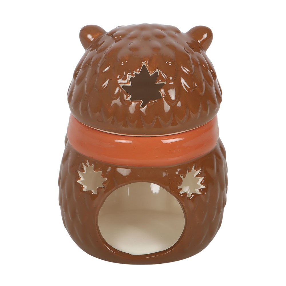 Bruciatore d'Essenze in Ceramica Riccio – "Hazel Hedgehog" Oil Burner