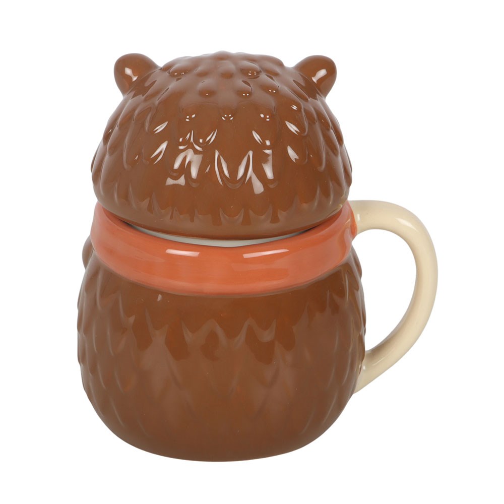 Tazza in Ceramica con Coperchio Riccio – "Hazel Hedgehog" Lidded Mug